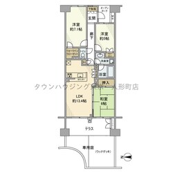 グランヒルズ東陽町の物件間取画像